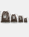 Zivame Travel Pouch (Pack Of 4) - Dark Brown — thumbnail 4